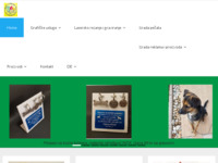 Frontpage screenshot for site: Inovacija grafičke usluge Pula (http://www.inovacija.hr)