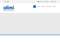 Frontpage screenshot for site: (http://www.alimi.hr)