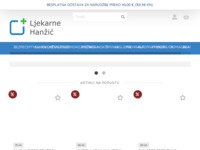 Frontpage screenshot for site: Ljekarne Hanžić (http://www.ljekarne-hanzic.hr)