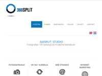 Frontpage screenshot for site: 360split - Agencija za Internet, Foto i IT Usluge (http://www.360split.com)
