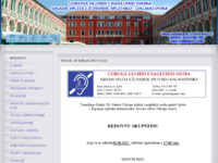 Frontpage screenshot for site: UGST-Udruga gluhih i nagluhih osoba grada Splita i Županije splitsko-dalmatinske (http://www.ugst.hr)