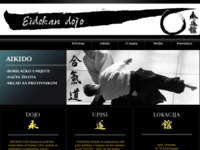 Frontpage screenshot for site: Eidokan dojo (http://www.aikidobonaca.hr)