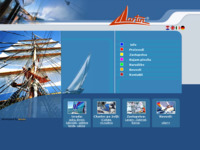 Frontpage screenshot for site: (http://www.martin-sails.hr)