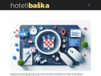 Frontpage screenshot for site: (http://www.hotelibaska.hr/hr/hoteli/hotel-corinthia-baska/pregled)