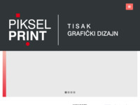 Frontpage screenshot for site: (http://www.piksel-print.hr)