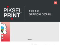 Frontpage screenshot for site: piksel-print (http://www.piksel-print.hr)