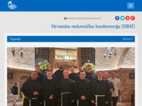 Frontpage screenshot for site: Hrvatska konferencija viših redovničkih poglavara i poglavarica (HKVRPP) (http://www.redovnistvo.hr)