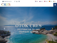 Frontpage screenshot for site: Turistička zajednica Grada Cresa (http://www.tzg-cres.hr)