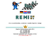 Slika naslovnice sjedišta: REMI D.I. d.o.o. (http://www.remi-di.hr)