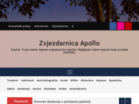 Frontpage screenshot for site: (http://www.zvijezde.eu)