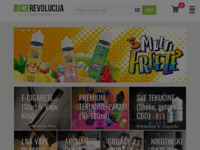 Slika naslovnice sjedišta: E-revolucija Webshop (http://www.erevolucija.com/)