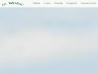 Frontpage screenshot for site: (http://www.pzkozarac.hr)