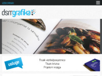 Frontpage screenshot for site: Grafička priprema za tisak - DSM Grafika d.o.o. (http://www.dsm-grafika.hr/)