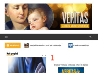 Slika naslovnice sjedišta: Veritas - Glasnik sv. Antuna Padovanskoga (http://www.veritas.hr)