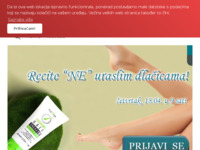 Frontpage screenshot for site: (http://www.umjetninokti.hr)