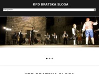 Frontpage screenshot for site: (http://kpd-bratskasloga.hr)