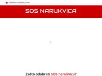 Frontpage screenshot for site: (http://sos-narukvica.com/)