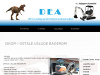 Frontpage screenshot for site: DEA Dumešić (http://www.dea-dumesic.hr)