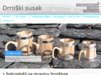 Frontpage screenshot for site: Drniški susak - Pravi suvenir Drniša! (http://drniskisusak-tomic.hr/)