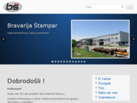 Frontpage screenshot for site: (http://www.bravarijastampar.hr)