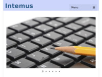 Frontpage screenshot for site: (http://www.intemus.hr)