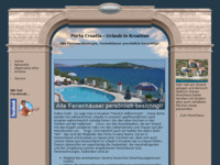 Frontpage screenshot for site: Porta Croatia - Apartmani na otoku Čiovo (http://www.privaturlaub-kroatien.de)