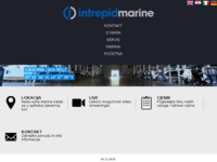 Frontpage screenshot for site: Intrepid marine (http://www.intrepidmarine.hr)