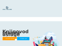 Frontpage screenshot for site: Knjigovodstvene usluge Đina (http://www.djinaknjigovodstvo.eu)