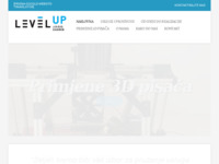 Frontpage screenshot for site: (http://www.levelup.hr/)