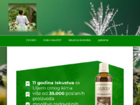 Frontpage screenshot for site: Božidar ulje crnog kumina - Crni kumin (http://www.bozidar.hr)