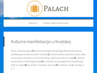 Frontpage screenshot for site: (http://www.palach.hr)