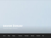Frontpage screenshot for site: Davor Žerjav (http://www.davorzerjav.from.hr)