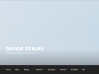Frontpage screenshot for site: (http://www.davorzerjav.from.hr)