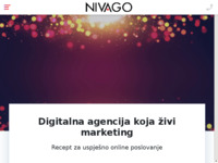 Frontpage screenshot for site: Digitalna agencija Nivago (http://www.nivago.hr/)