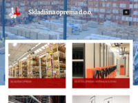 Frontpage screenshot for site: Skladišna oprema d.o.o (http://skladisna-oprema.hr/)