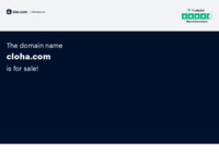 Frontpage screenshot for site: (http://cloha.com/)
