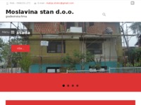 Frontpage screenshot for site: (http://moslavinastan.hr/)
