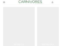 Frontpage screenshot for site: Radna i medicinska odjeća, Horeca - Carnivores Split (http://carnivores.hr/)