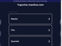 Frontpage screenshot for site: (http://trgovina-maslina.com)