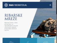 Frontpage screenshot for site: B&S ribomaterijal (http://bs-ribomaterijal.hr)