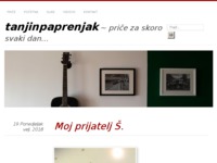 Frontpage screenshot for site: Tanjin paprenjak - priče za skoro svaki dan… (http://www.tanjinpaprenjak.com)