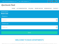 Frontpage screenshot for site: Apartmani Budi Ugljan Poljana (http://www.apartmani-ugljan.com/)