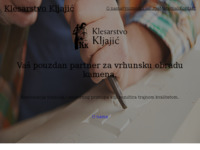 Slika naslovnice sjedišta: Klesarstvo Kljajić (http://www.klesarstvokljajic.hr)