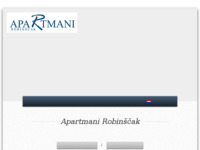 Frontpage screenshot for site: (http://apartmani.robinscak.com)