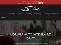 Slika naslovnice sjedišta: RC Drift – Udruga auto modela (http://www.rcdrift.hr)