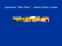 Frontpage screenshot for site: Apartmani Mate Slavić - otok Hvar (http://www.hvar-booking.com)