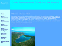 Frontpage screenshot for site: (http://punat-krk.at)