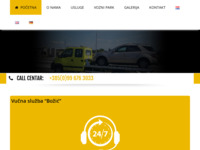 Frontpage screenshot for site: (http://www.vucna-sluzba-bozic.hr)