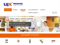 Slika naslovnice sjedišta: Lux Trgovina - Tajna je u niskim cijenama (http://lux-trgovina.hr)