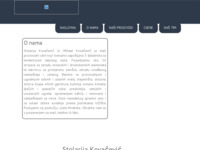 Frontpage screenshot for site: (http://stolarija-kovacevic.hr/)